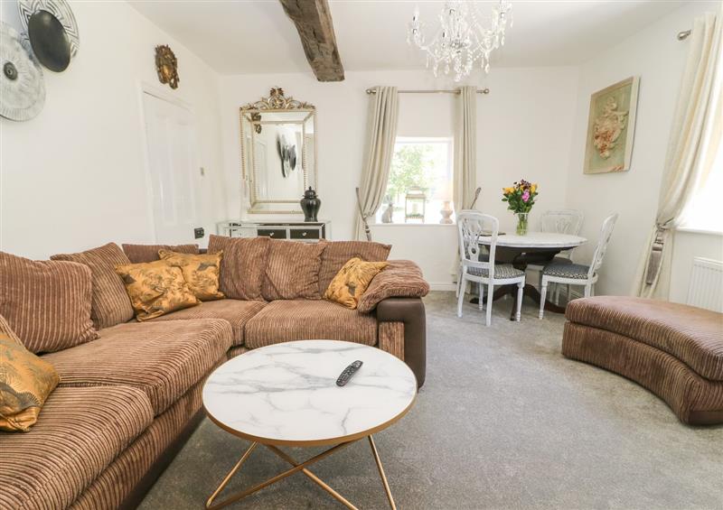 The living area at Tulip Cottage, Baildon