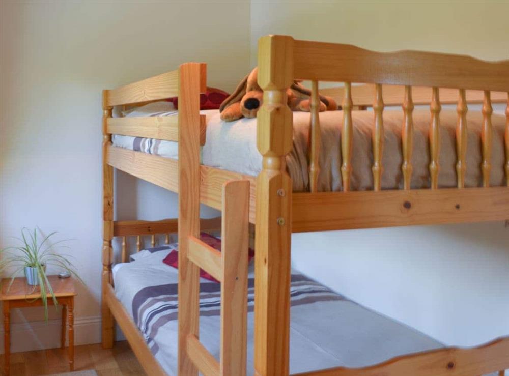 Charming children’s bunk bedroom at Tulip Lodge in Tideford Cross, near Saltash, Cornwall
