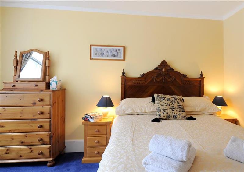One of the bedrooms at Tulip Tree Apartment, Lyme Regis