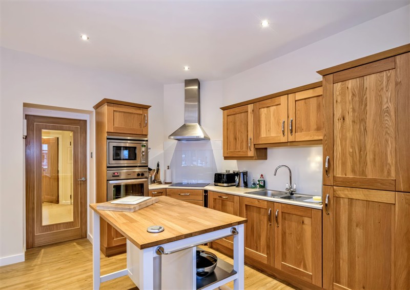 Kitchen at Tullich Apartment, Ballater