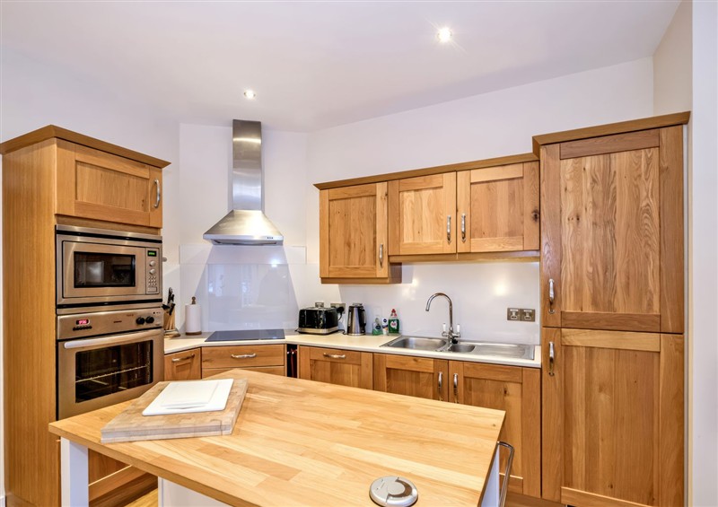 This is the kitchen at Tullich Apartment, Ballater