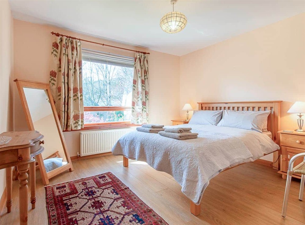 Double bedroom at Tummel Bank in Pitlochry, Perthshire