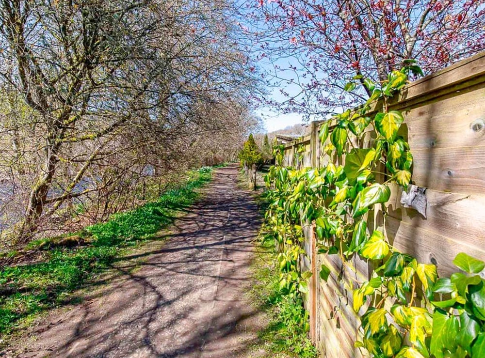 Garden at Tummel Bank in Pitlochry, Perthshire