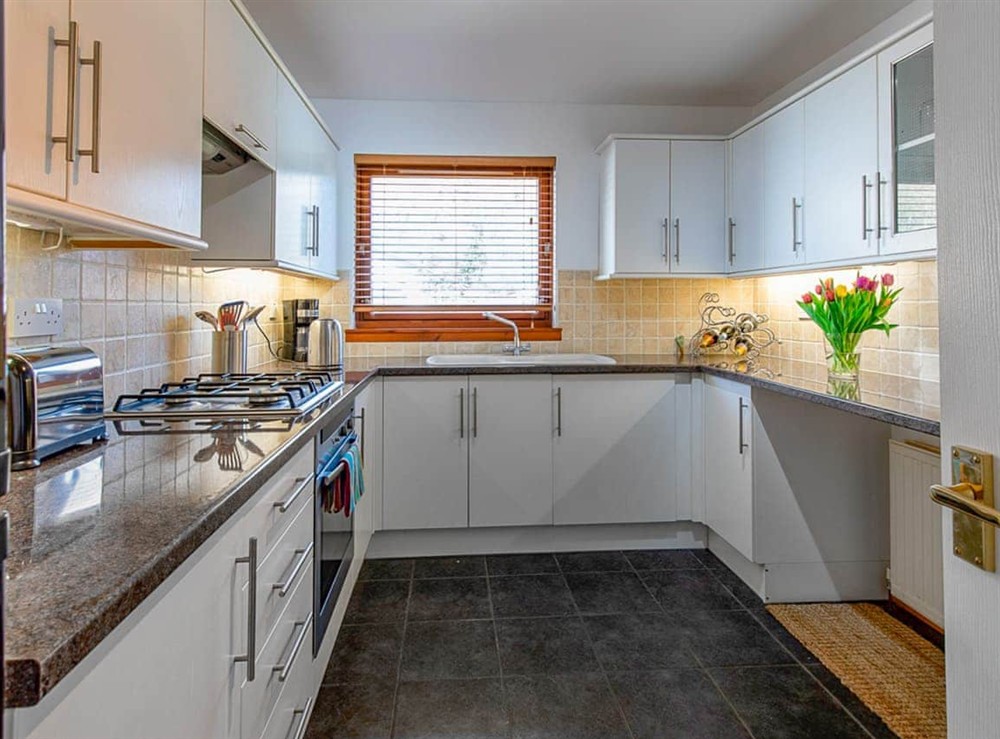 Kitchen at Tummel Bank in Pitlochry, Perthshire