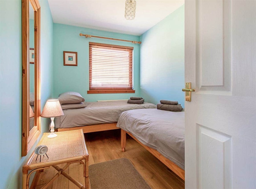 Twin bedroom at Tummel Bank in Pitlochry, Perthshire