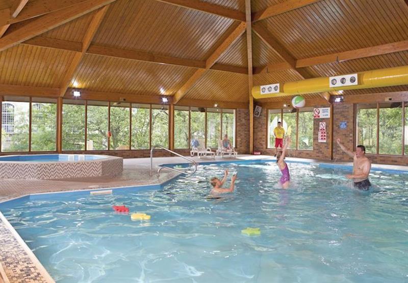 Indoor heated swimming pool at Tummel Valley in Pitlochry, Perthshire & Southern Highlands