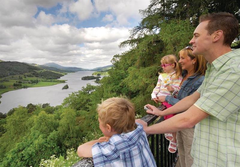 A photo of Rowan Lodge at Tummel Valley