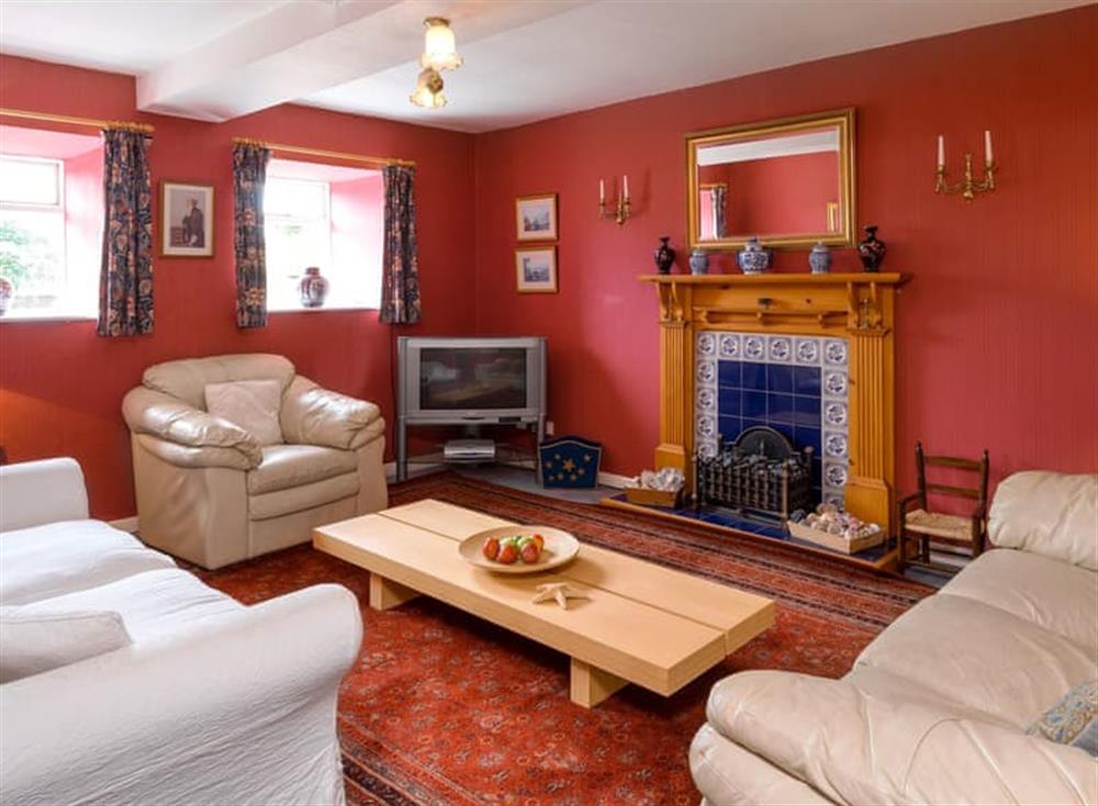 Comfortable living room at Turnerdale Hall East in Ruswarp, near Whitby, North Yorkshire