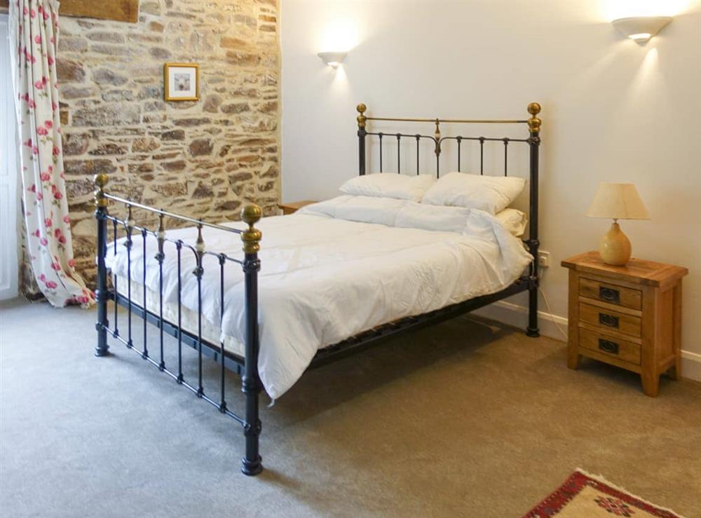 Double bedroom at Turneys Cottage in Bodmin, Cornwall