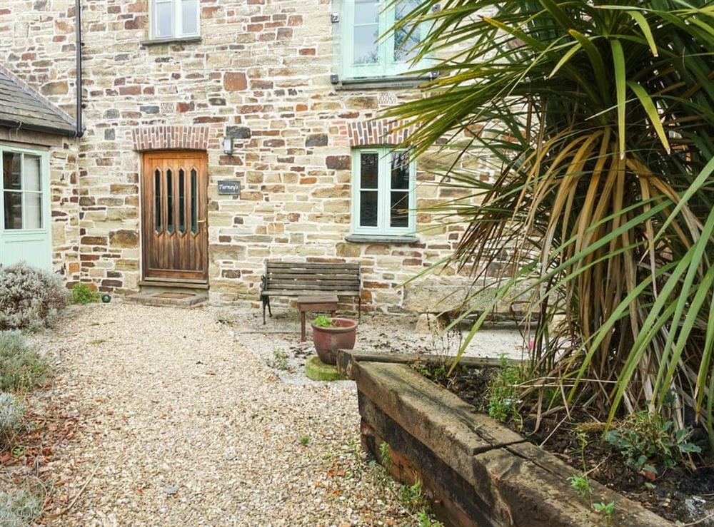 Outdoor area at Turneys Cottage in Bodmin, Cornwall