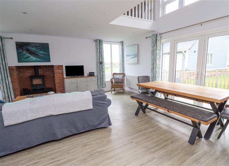The living area at Turning Tide, Beadnell