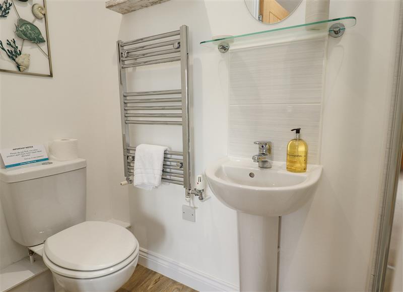 This is the bathroom at Turning Tide, Beadnell