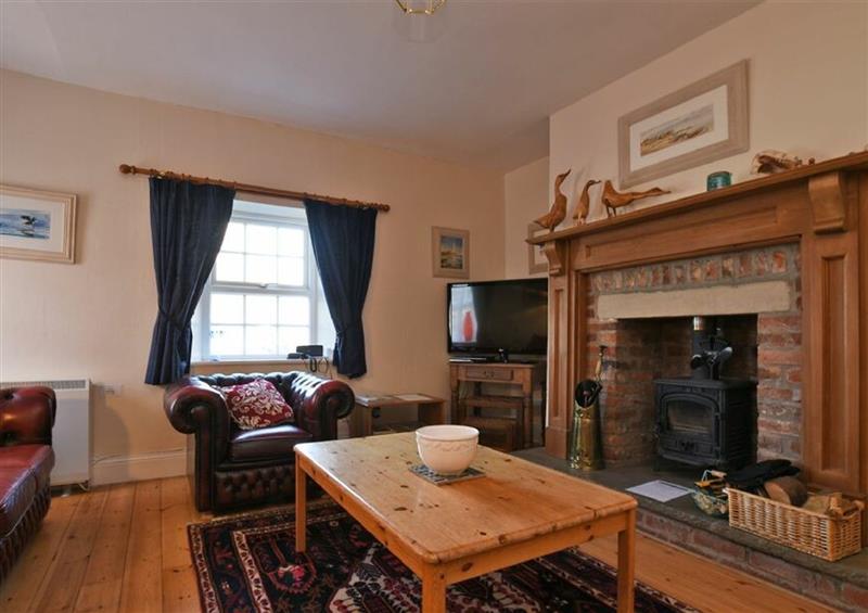 The living room at Turnstone Cottage, Bamburgh