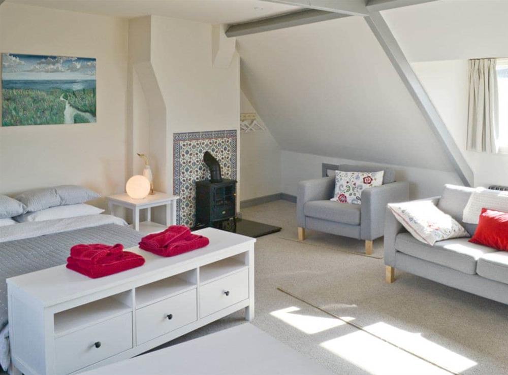 Double bedroom at Turnstone Cottage in Sheringham, Norfolk