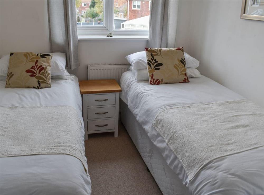 Twin bedroom at Turnstone House in Birchington, Kent