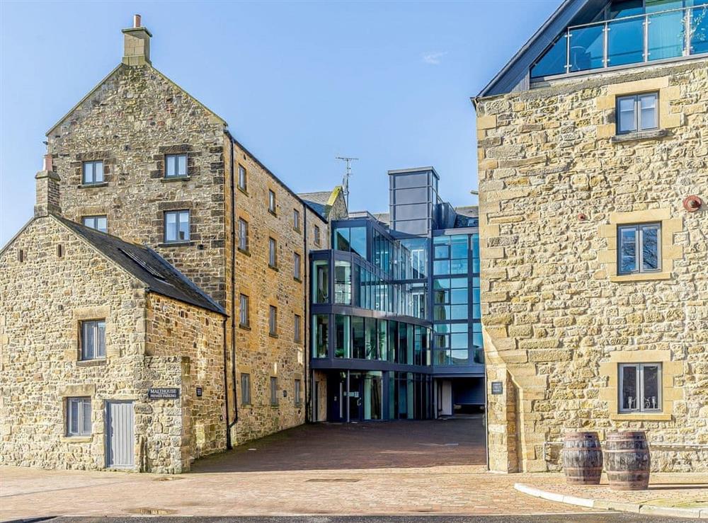 Exterior at Turnstone Malthouse in Alnwick, Northumberland
