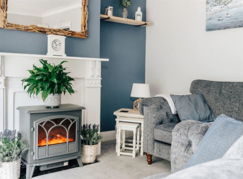 Living area at Turnstone in Pakefield, near Lowestoft, Suffolk