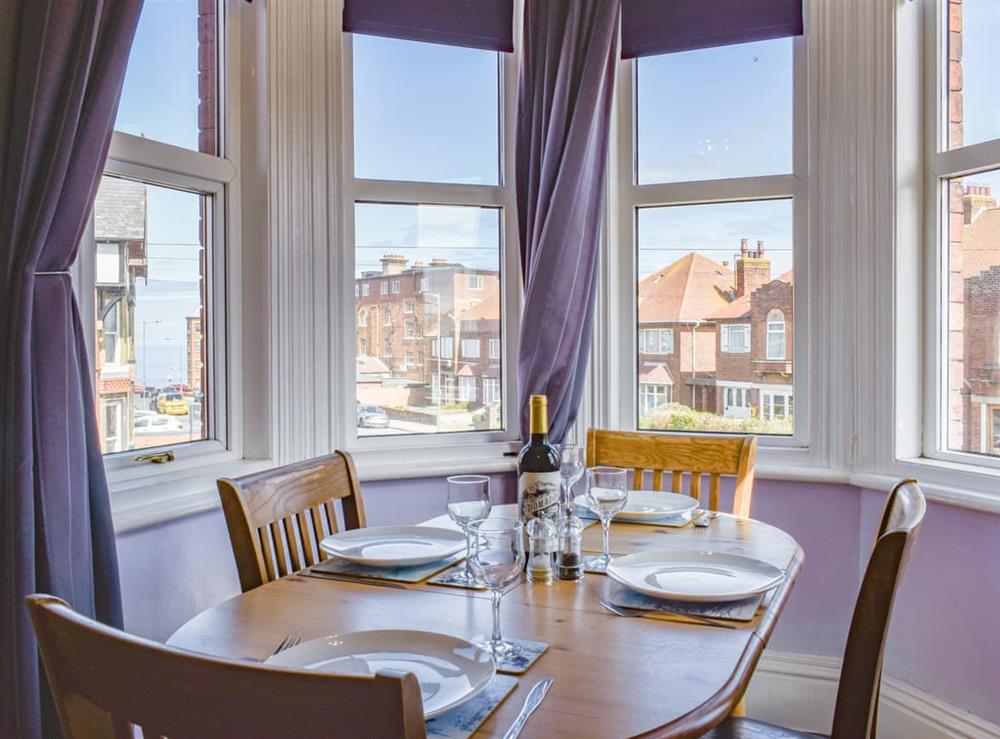 Dining Area at Turret Retreat in Whitby, North Yorkshire