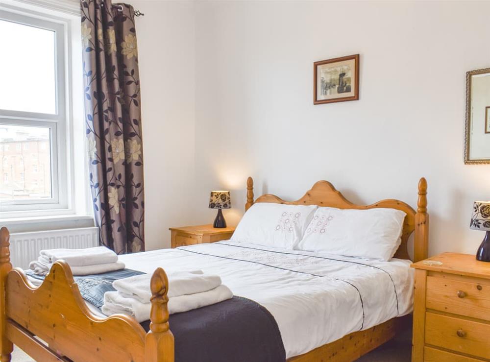 Double bedroom at Turret Retreat in Whitby, North Yorkshire