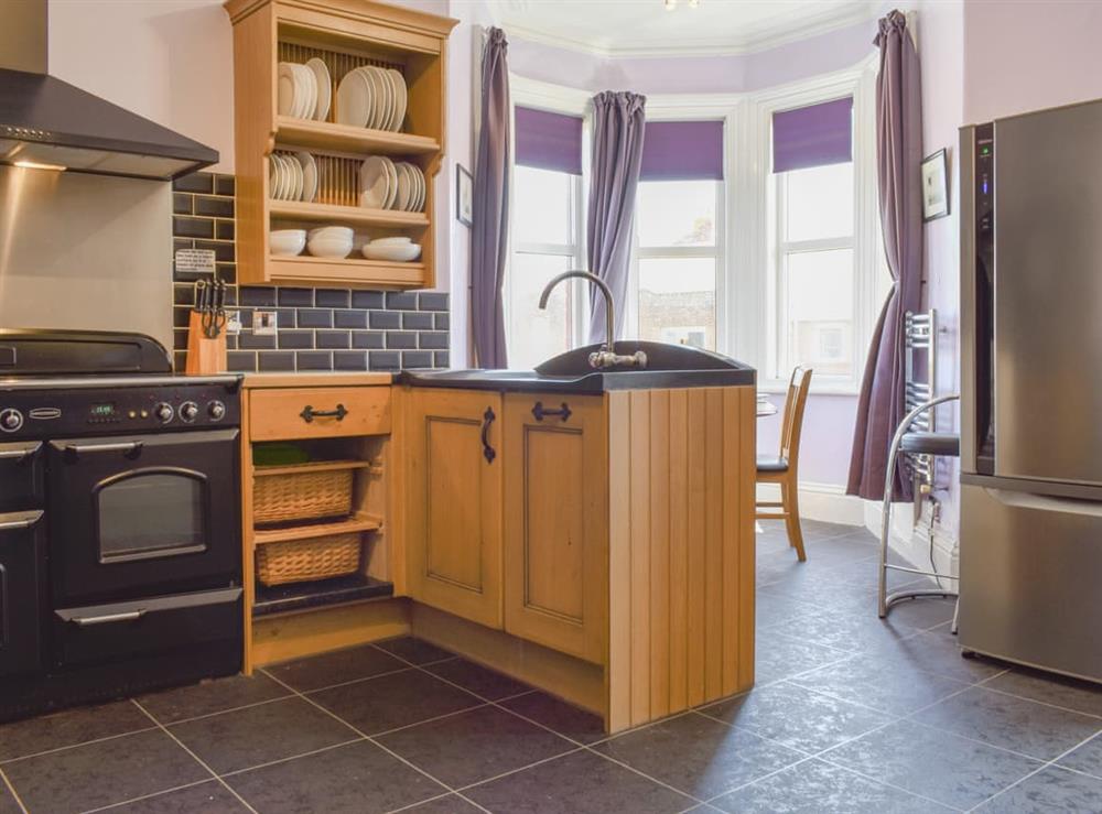 Kitchen/diner at Turret Retreat in Whitby, North Yorkshire