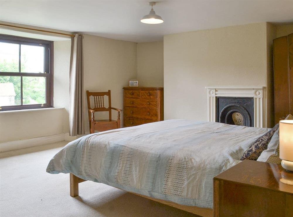Comfortable double bedroom at Tutchenor Farm in Patchacott, near Beaworthy, Devon