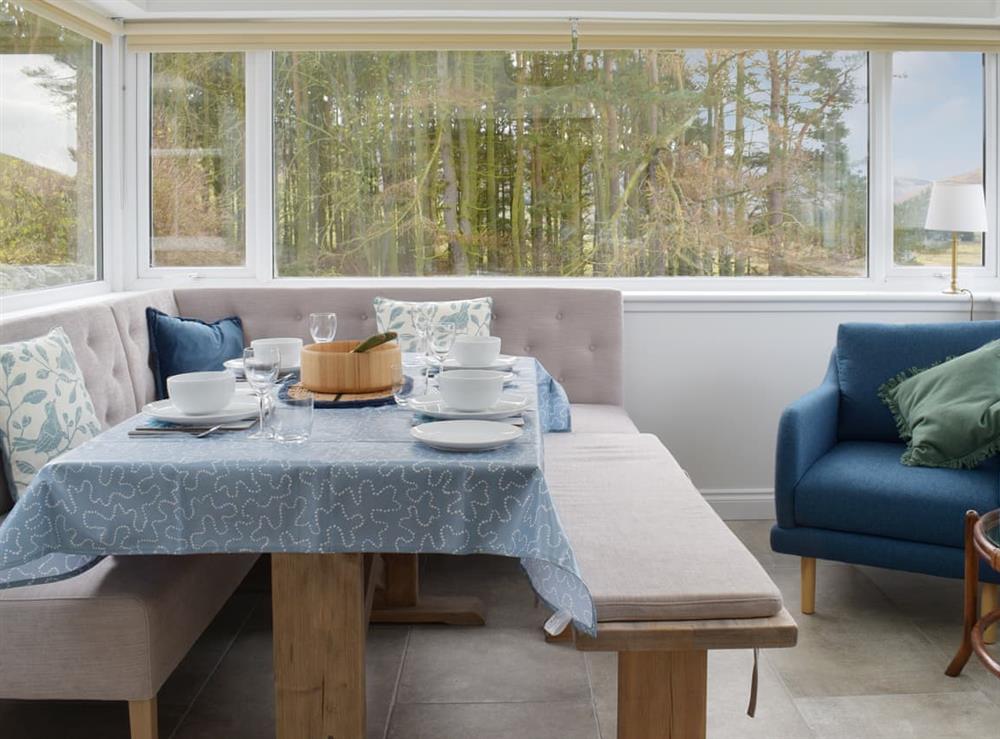 Dining Area (photo 2) at Tweedford Cottage in Drumelzier, near Peebles, Lanarkshire