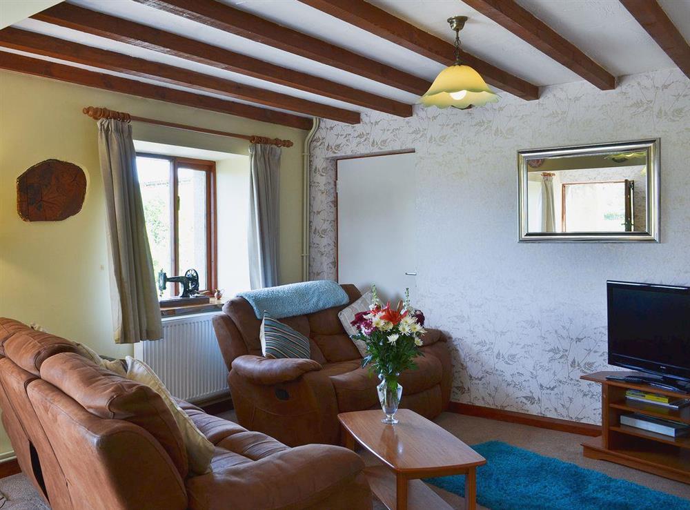 Living room at Acorn Cottage, 