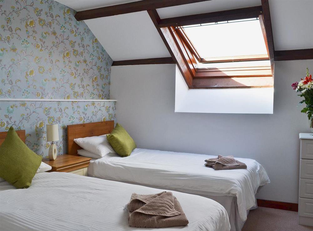 Twin bedroom at Acorn Cottage, 