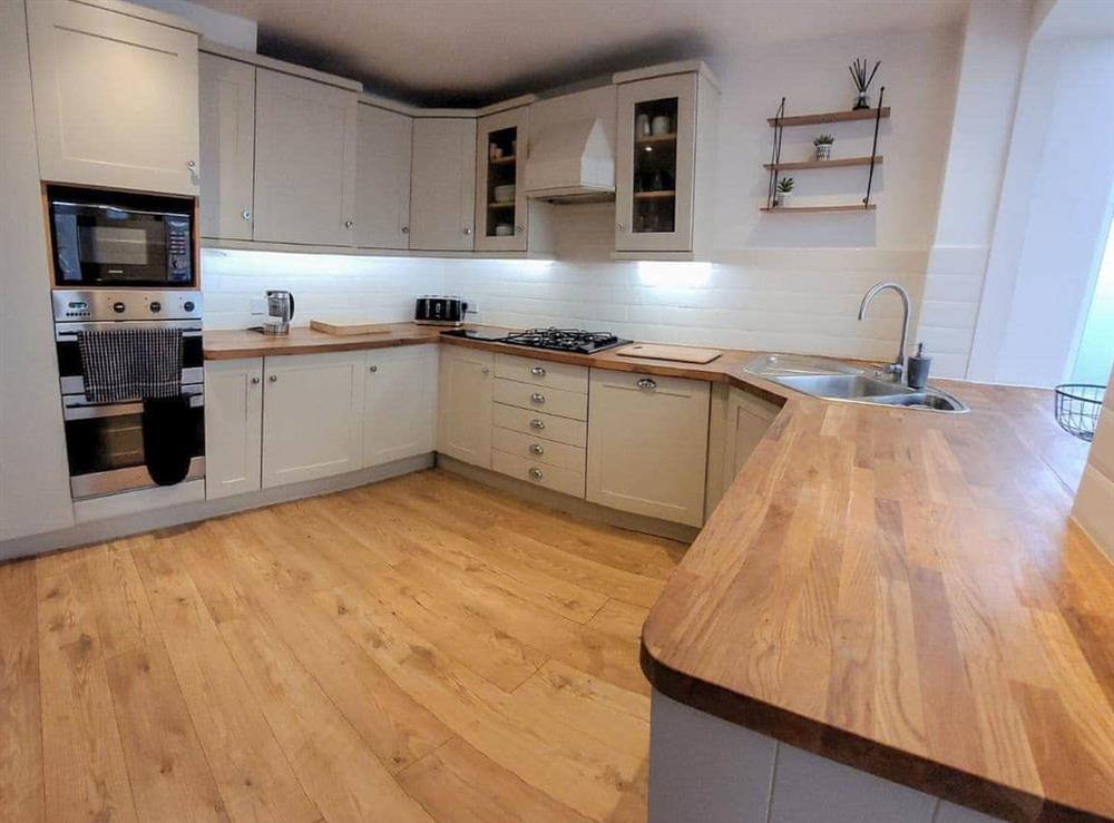 Kitchen area at Twenty Six in Braunton, Devon