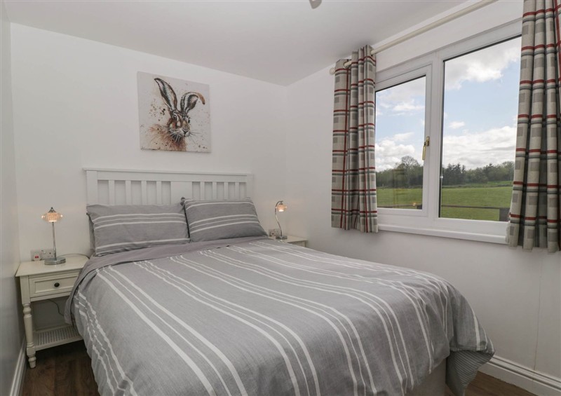 One of the bedrooms at Twilight, Raglan