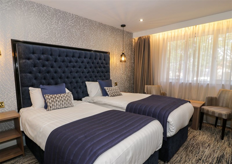 Bedroom at Twin Hotel Room, Dyserth