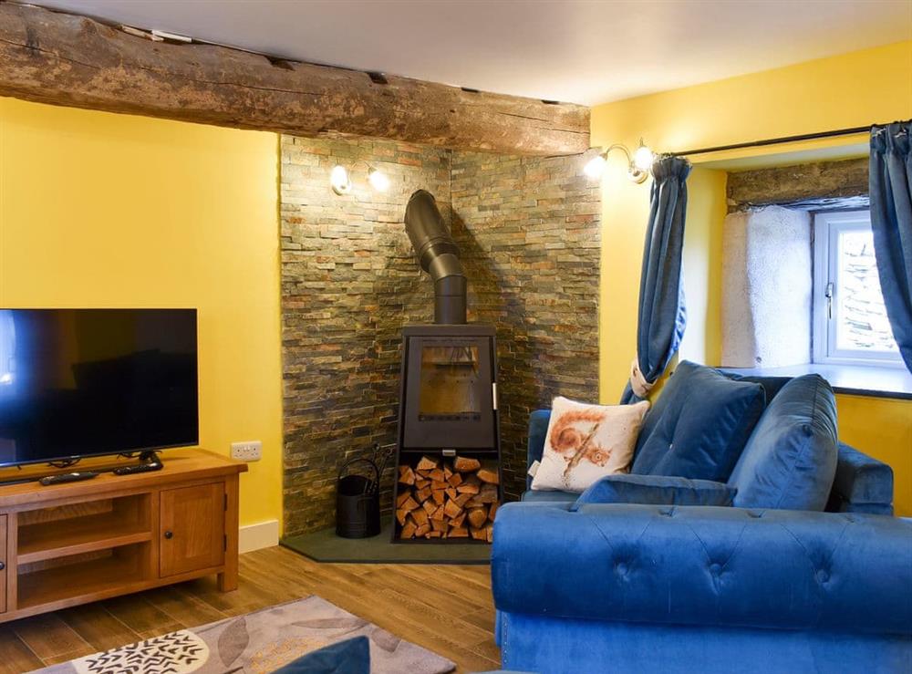 Living room at Twinkleberry Barn in Thackthwaite, near Cockermouth, Cumbria