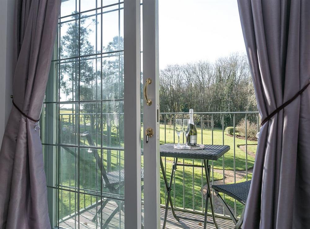 Balcony at Twisly North Lodge in Catsfield, near Battle, Sussex, East Sussex