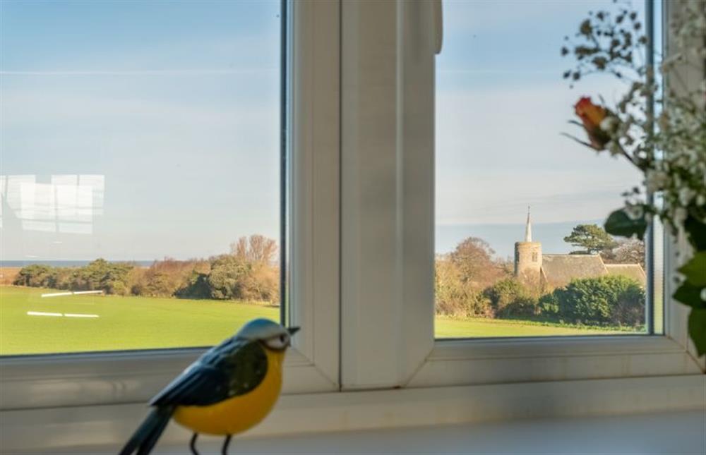 Second floor: Stunning views from all windows at Twitchers Cottage, Titchwell near Kings Lynn