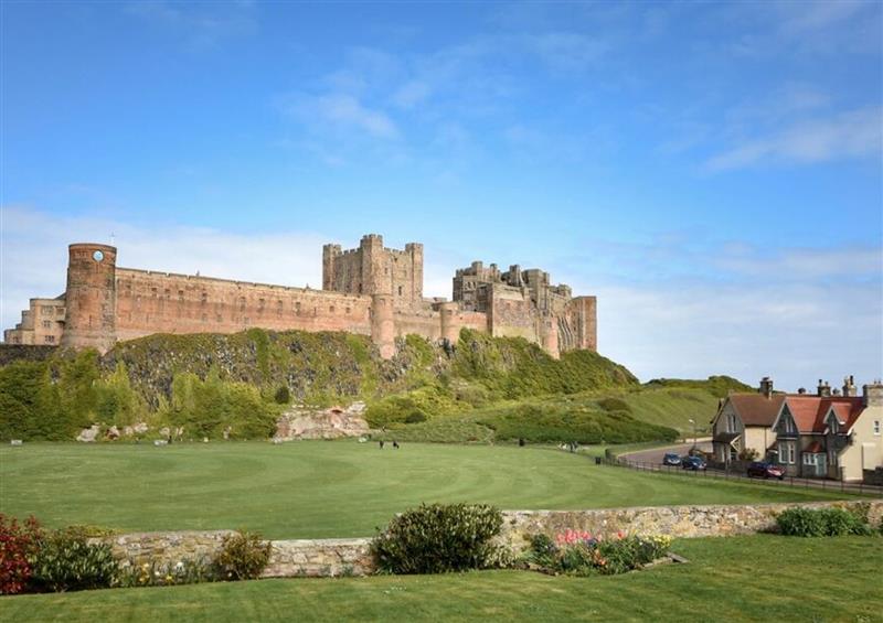 The setting around Two Castles at Two Castles, Bamburgh