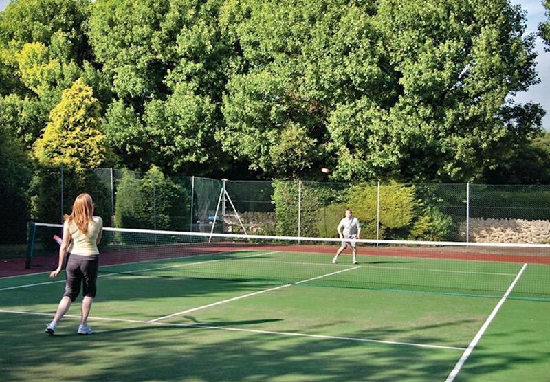 Tennis Court at Two Chimneys in Birchington, Kent