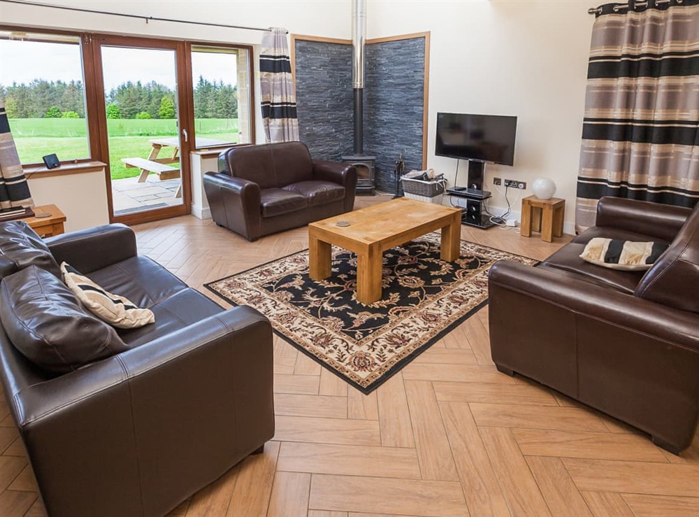 Living area at Two Eden Cottage in Linlithgow, West Lothian
