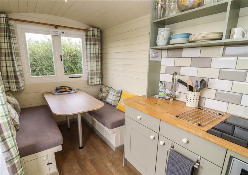 This is the kitchen (photo 2) at Two Hoots Huts, Faringdon
