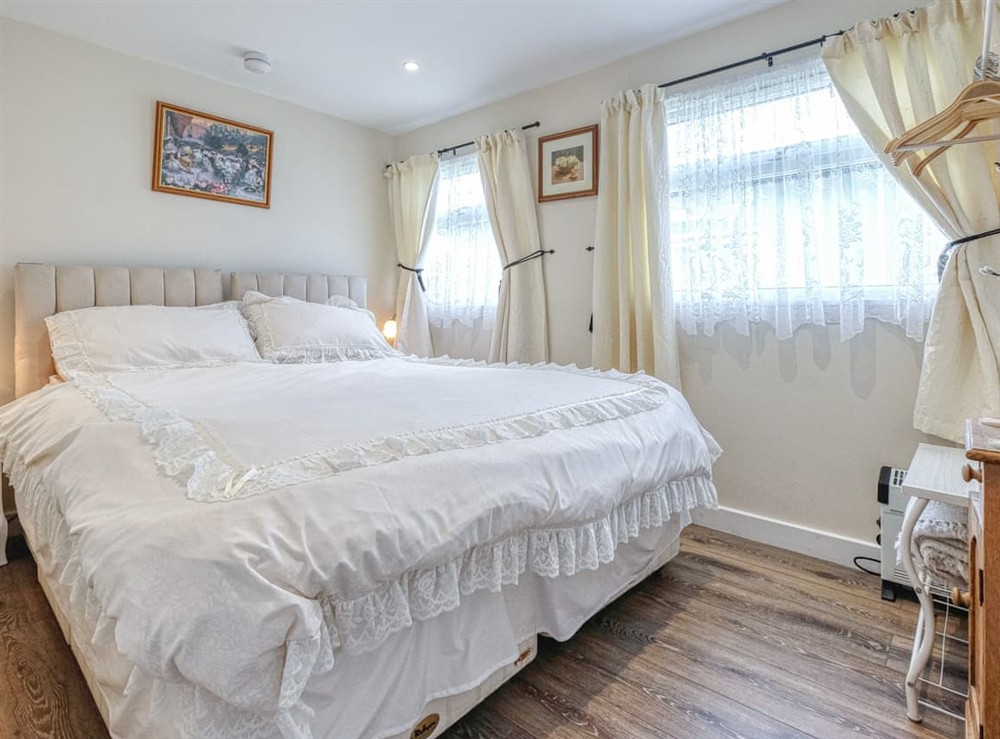 Double bedroom at Two Hoots in Mundesley, Norfolk