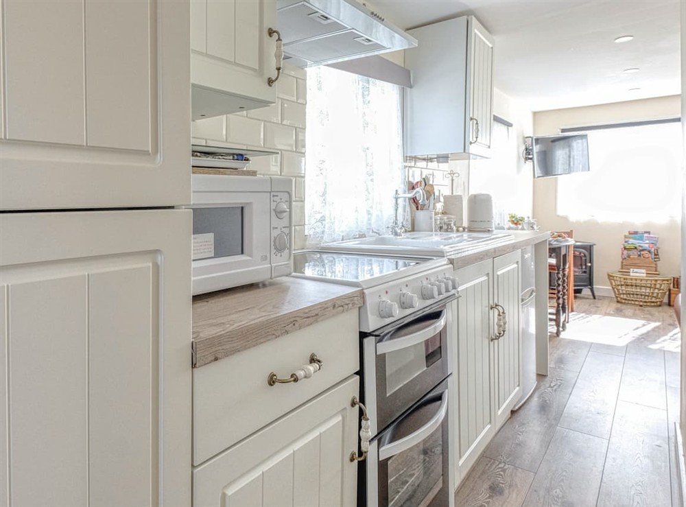 Kitchen at Two Hoots in Mundesley, Norfolk