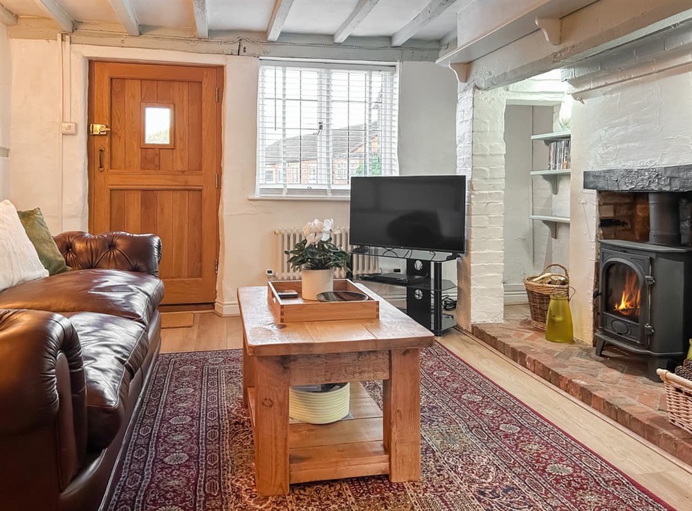 Living area at Two Little Ducks in Aston Cantlow, near Stratford-upon-Avon, Warwickshire