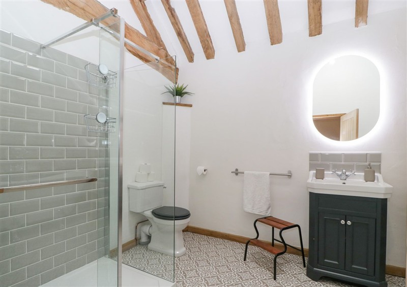 The bathroom at Two Parks Barn, Upton Bishop near Ross-On-Wye