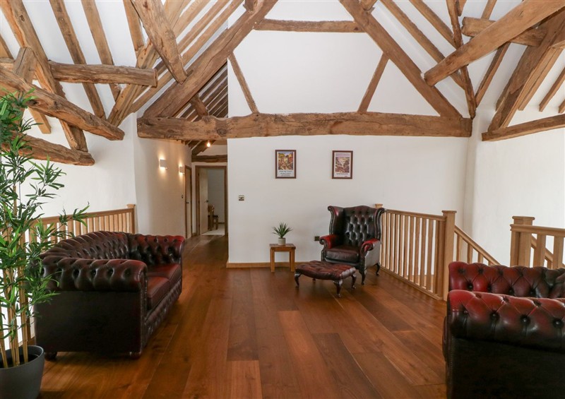 The living room at Two Parks Barn, Upton Bishop near Ross-On-Wye