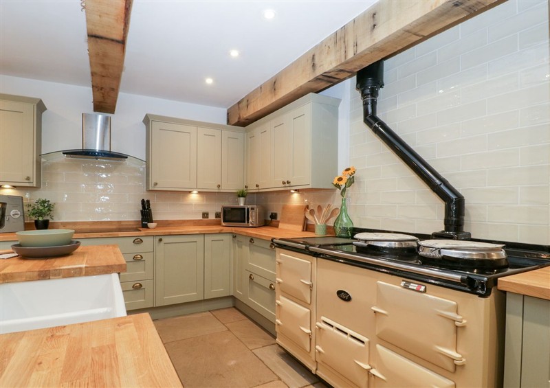 This is the kitchen at Two Parks Barn, Upton Bishop near Ross-On-Wye