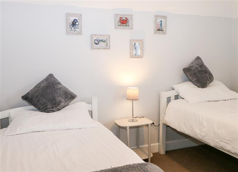 One of the bedrooms at Two Tides, Langstone