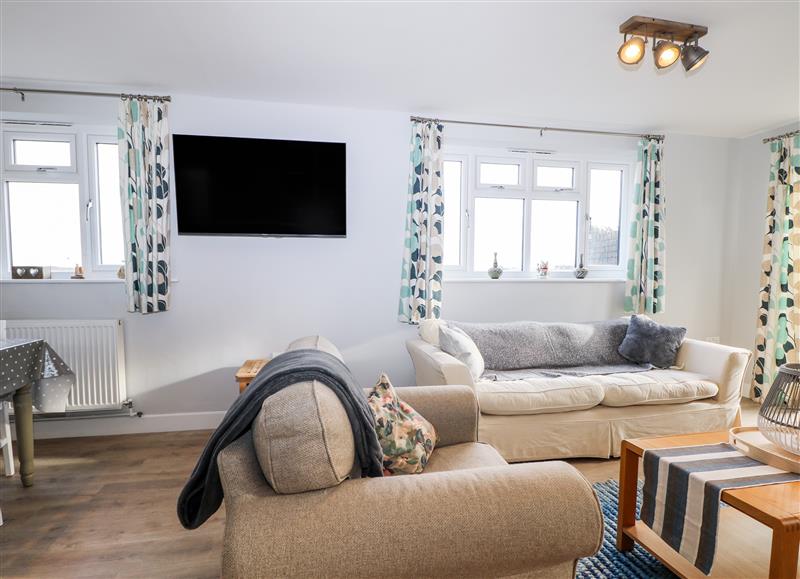 Relax in the living area at Two Tides, Langstone