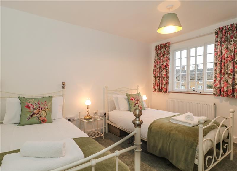 This is a bedroom at Two Towers Cottage, Montacute