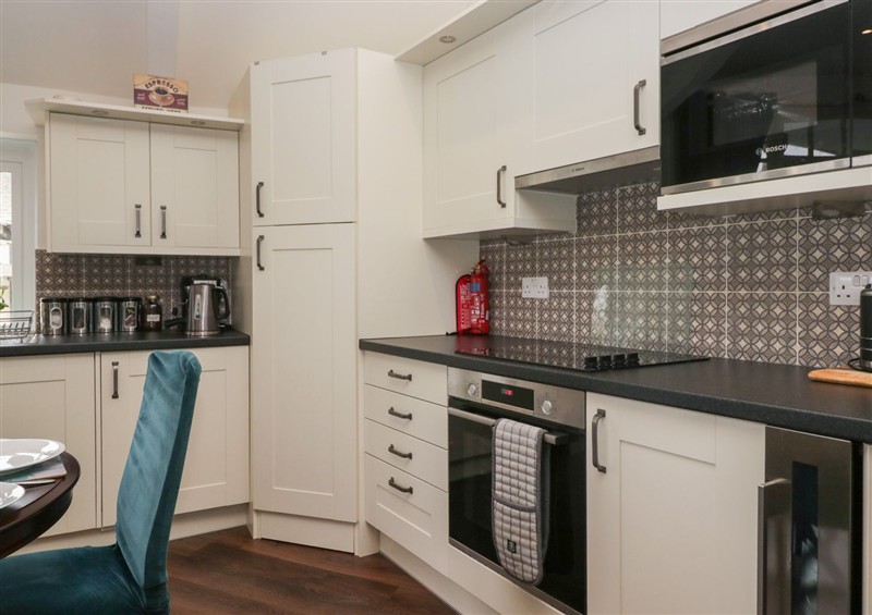The kitchen at Two West End, Bowness-On-Windermere