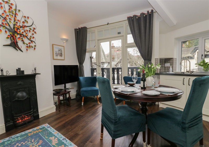 The living area at Two West End, Bowness-On-Windermere
