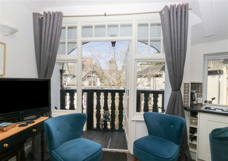 The living room at Two West End, Bowness-On-Windermere
